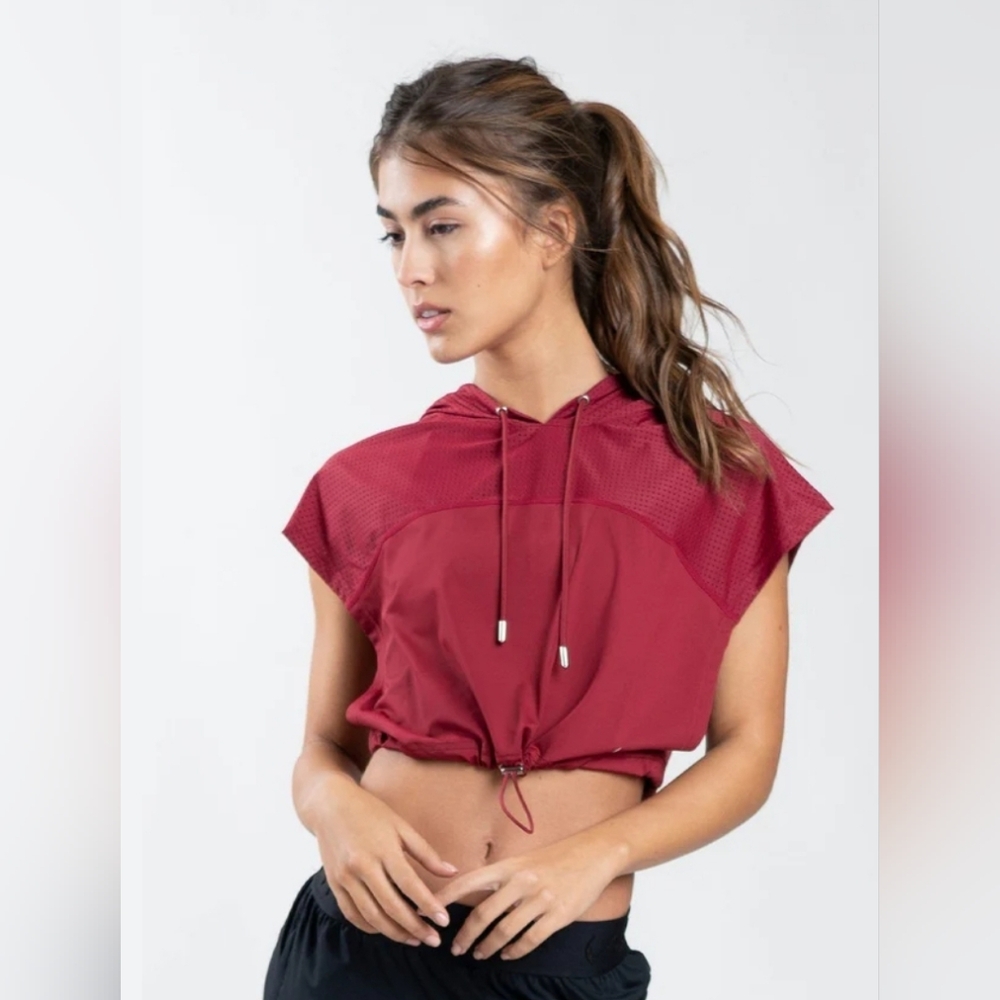 Cropped hoodie